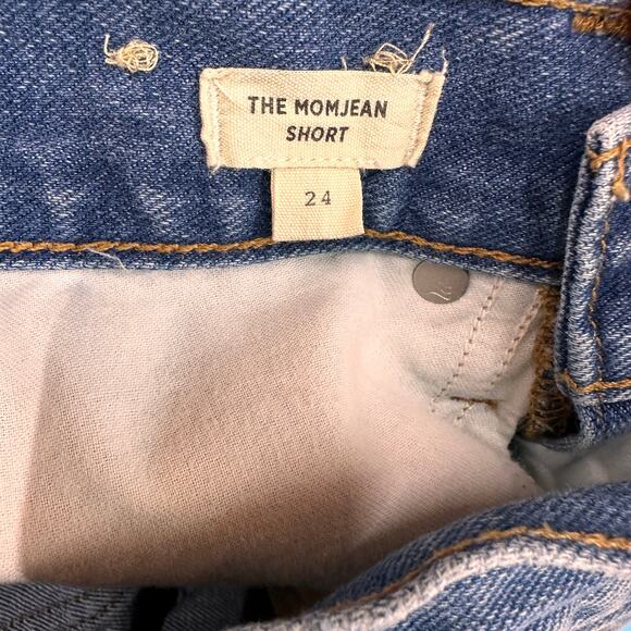 Madewell The MomJean Short Cut Off Shorts Size 24 - Picture 5 of 7